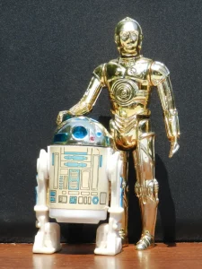 R2-D2 and C-3PO toys