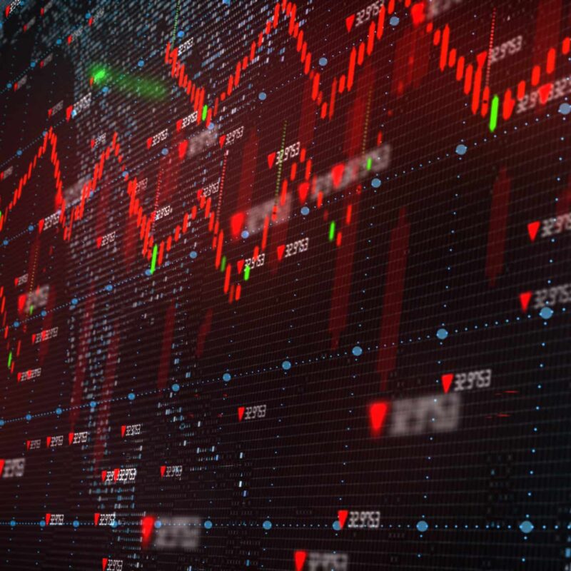 Stock market decline.