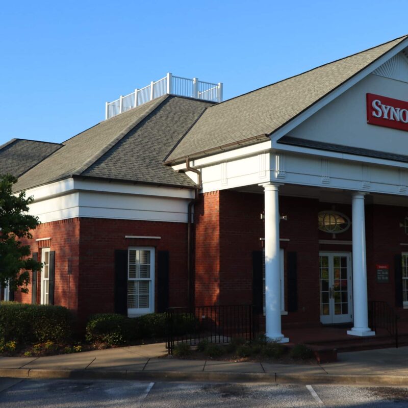 Columbus,,Georgia/,Usa,-,05-11-2020,Exterior,Of,A,Synovus,Branch Synovus bank branch.